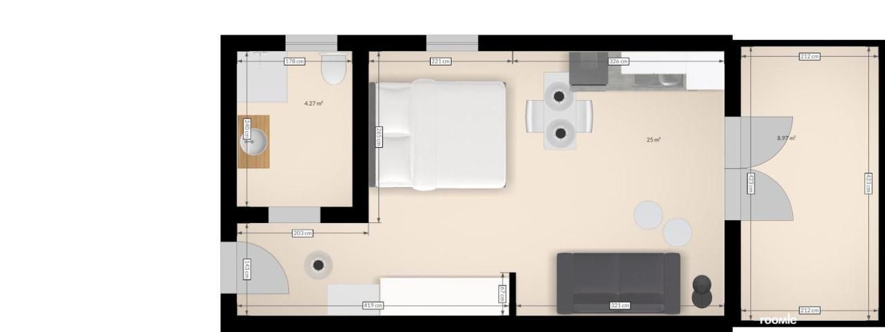 Rmg Roses Apartments 巴德小基希海姆 外观 照片